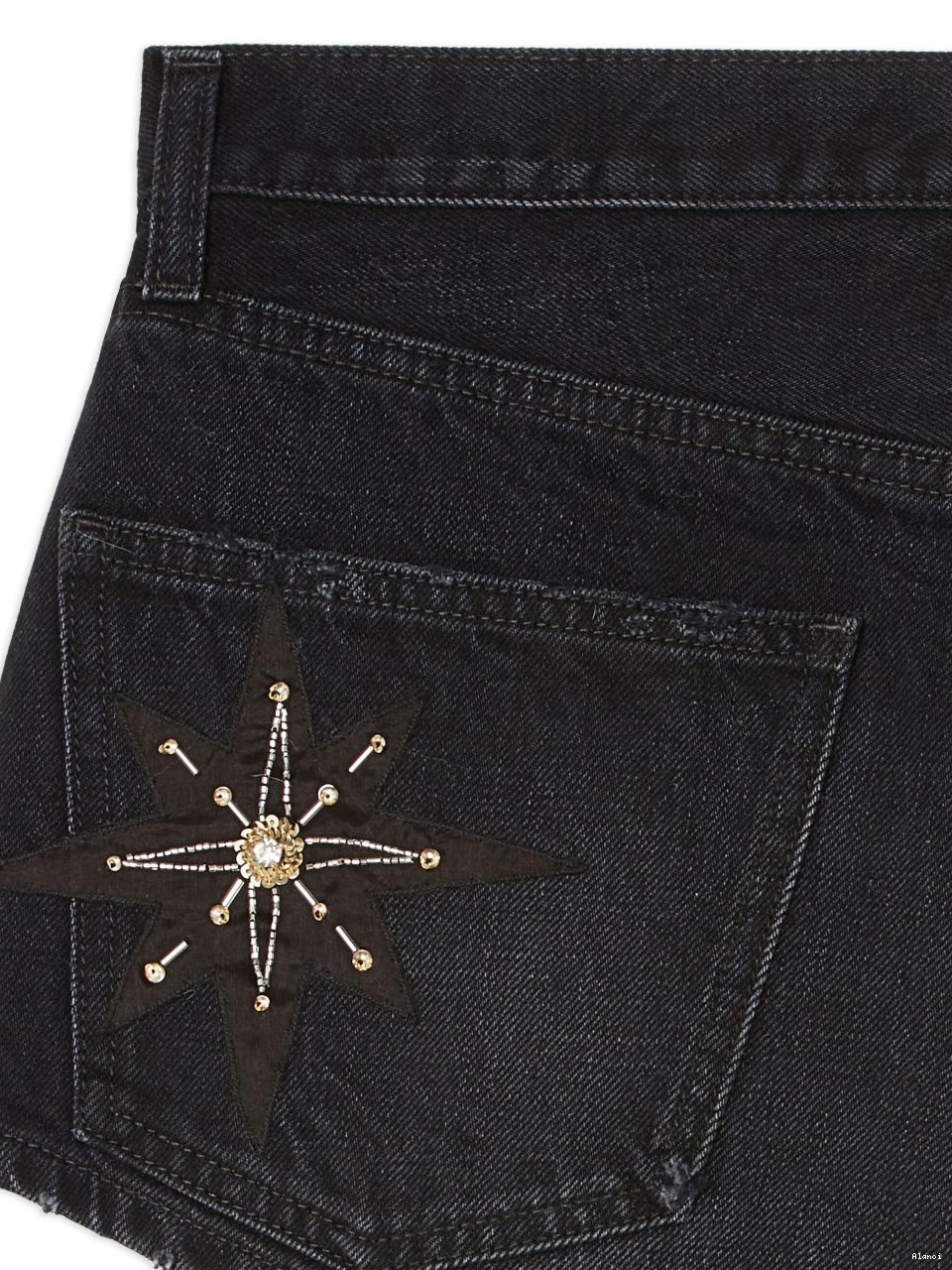 Affordable Women Wandering Star Alanui shorts The denim 0711